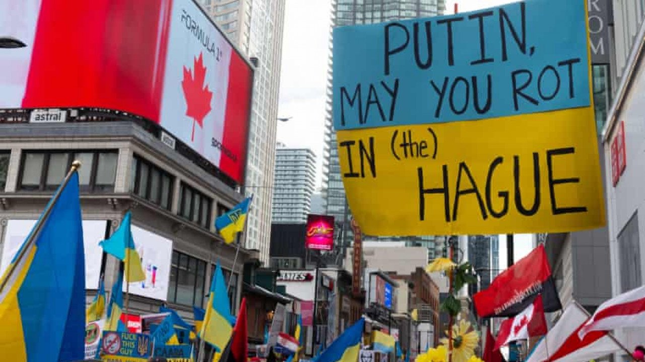 Canadian officials continue to condemn Russia\'s invasion of Ukraine